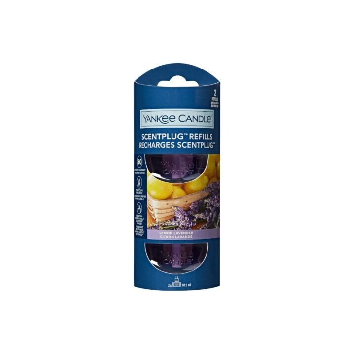 Yankee Candle Lemon Lavender Scent Plug Refill - Twin Pack